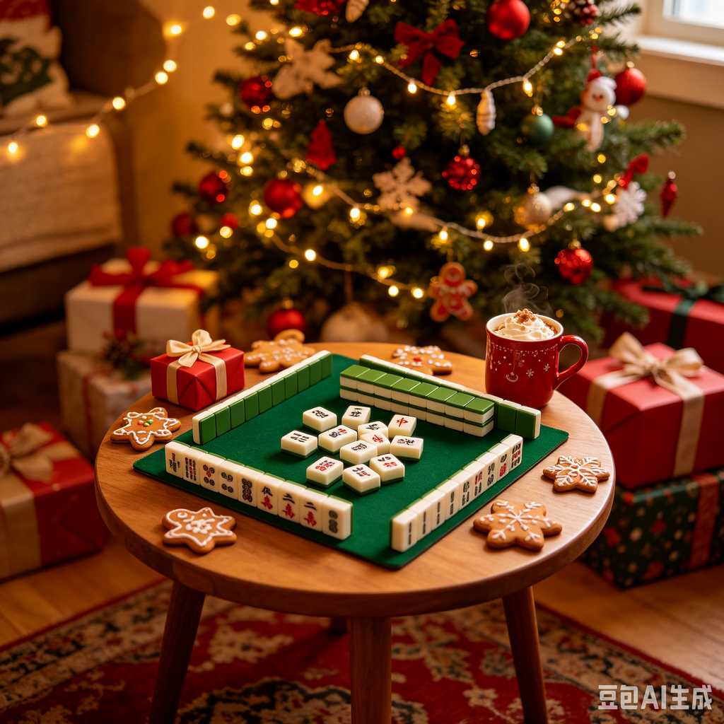 gift box packed mahjong set