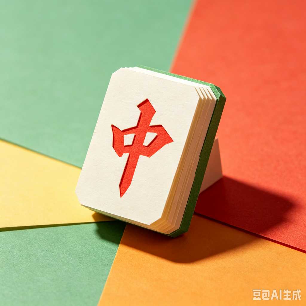 desktop decoration mahjong set